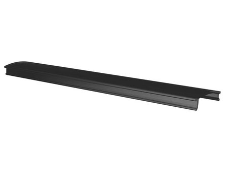 Top-diffuser-voor-wand-led-lamp,-SL-serie---polycarbonaat-UV-stab.---3-m---zwart-gematteerd-(AB-SL-B3)