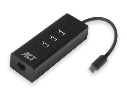 USB-C-3.2-Gen1-hub-3-poorten-met-Gigabit-netwerkpoort.-(ACTAC6400)