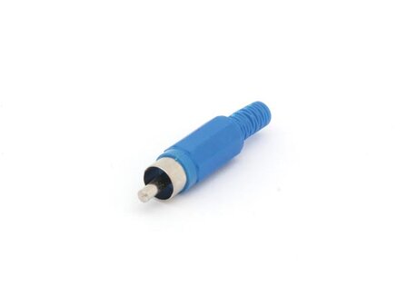 MANNELIJKE-RCA-PLUG---BLAUW-(CA047BL)