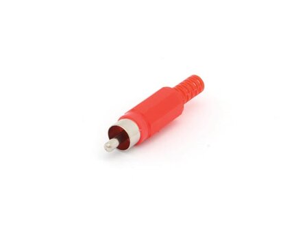 MANNELIJKE-RCA-PLUG---ROOD-(CA047R)