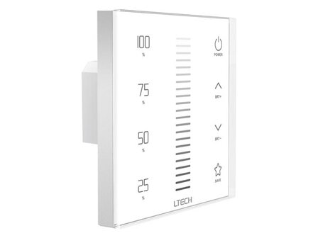 MULTI-ZONE-SYSTEEM---TOUCHPANEL-LED-DIMMER---1-KANAAL---DMX-/-RF-(CHLSC30TX)