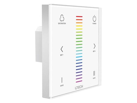 MULTI-ZONE-SYSTEEM---TOUCHPANEL-LED-DIMMER-VOOR-RGB-LED---DMX-/-RF-(CHLSC32TX)