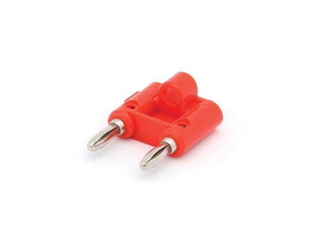 DUBBELE-BANAANPLUG---ROOD-(CM13R)