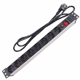 8-VOUDIGE-STEKKERDOOS---PENAARDE---VOOR-19&quot;-RACK-(EBP08PDU)&quot;