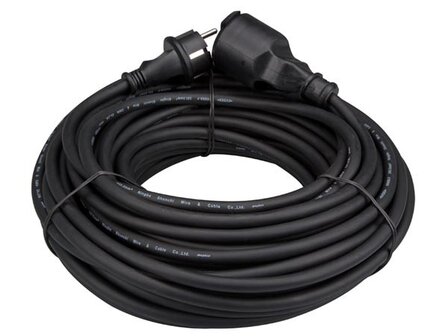 RUBBER-VERLENGKABEL---25-m---ZWART---3G1.5---PENAARDE-(EC25R15)