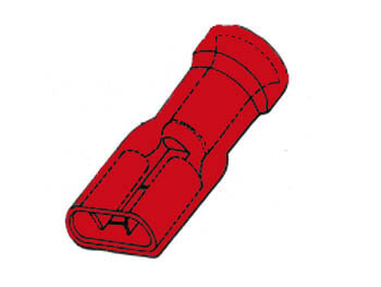 GEISOLEERDE-VROUWELIJKE-CONNECTOR-6.4mm-ROOD-(FRMI)