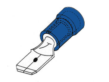 MANNELIJKE-CONNECTOR-6.4mm-BLAUW-(FBM)