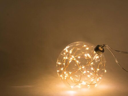 Glasslight-LED---Transparent-glassball---12-cm----40-warm-white-lamps---batteries-not-provided-(GLL-LED-BAUBLE-007-UW)