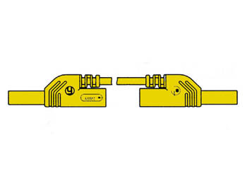 CONTACTBESCHERMDE-GEGROEIBARE-MEETLEIDING-4mm-25cm-/-GEEL-(MLB-SH/WS-25/1)-(HM0431S25A)