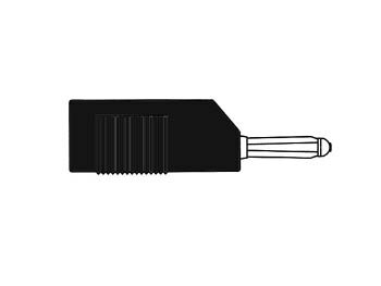 MATING-CONNECTOR-4mm-MET-LANGSTREEKSE-OF-DRAAIKOPPELING,-MET-SCHROEF-/-ZWART-(BSB-20K)-(HM1400)