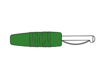 VERMOGEN-VERBINDING-4mm-MET-SCHROEF-/-GROEN-(VON-20)-(HM1440C)