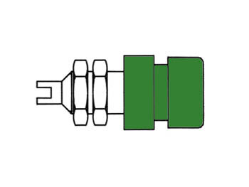 BUS-MET-GEISOLEERDE-KOP-/-GROEN-(BIL20)-(HM2441)