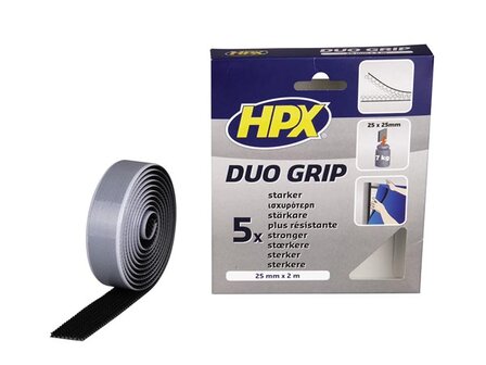 Duo-grip-klikband---zwart-25mm-x-2m-(HPXDG2502)