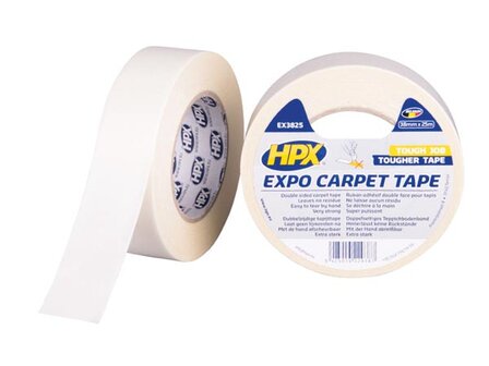 Expo-tapijt-tape---wit-38mm-x-25m-(HPXEX3825)