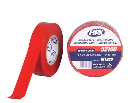 PVC-isolatietape-VDE---rood-19mm-x-20m-(HPXIR1920)