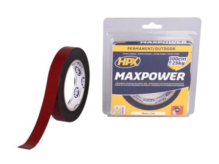 Max-Power-Outdoor-bevestigingstape---zwart-19mm-x-5m-(HPXOT1905)