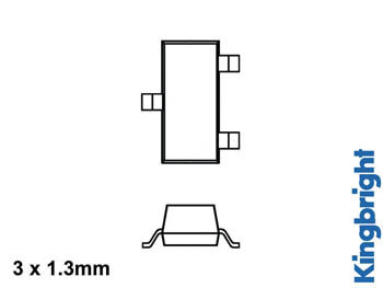 KM-23SGC-F-SURFACE-MOUNT-LED-GREEN-WATER-CLEAR-5-12mcd-(KM-23SGC-F)