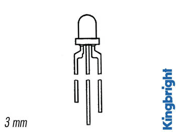 L-115WEGW-LED-3mm-ROOD/GROEN-WIT-DIFFUUS-50mcd-(L-115WEGW)