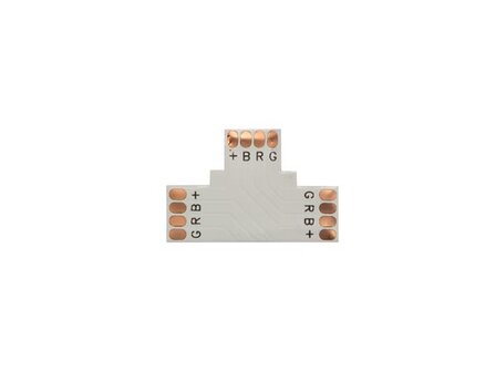 FLEXIBELE-PCB-CONNECTOR---T-VORM---10-mm---RGB-KLEUR-(LCON22)