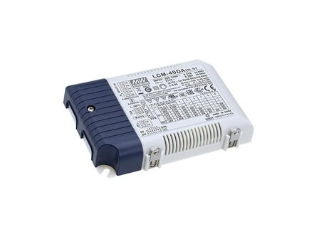 AC-DC-MULTI-STAGE-DIMMABLE-met-DALI-LED-DRIVER---CONSTANTE-STROOM---40-W---selecteerbare-uitgangsstroom-met-PFC-(LCM-40DA)