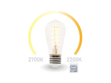 SMART-WIFI-LEDLAMP---WARMWIT-&amp;-INTENS-WARMWIT---E27---ST64-(SMART1211)