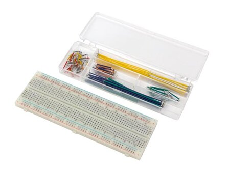 SOLDEERLOZE-BREADBOARD---830-INSTEEKPUNTEN-+-DRAADBRUGGEN---140-st-(VTBB1N)