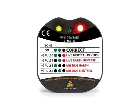 Stopcontactspanning--en-aardingstester---Cat-II---230-V---LED--en-zoemerindicatie-(VTTEST23)