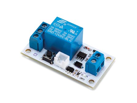 BISTABIELE-RELAISMODULE-MET-AANRAAKSCHAKELAAR---1-KANAAL---12-V-(WPM331)