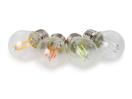 SET-LED-GLOEILAMPEN---G45---HELDER-GLAS---4-st.---ROOD---GROEN---BLAUW---ORANJE-(HQPL22032)