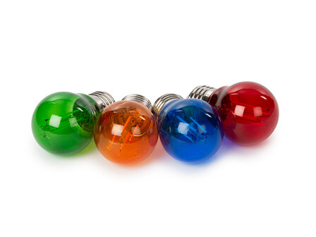 SET-LED-GLOEILAMPEN---G45---GEKLEURD-GLAS---4-st.---ROOD---GROEN---BLAUW---ORANJE-(HQPL22033)