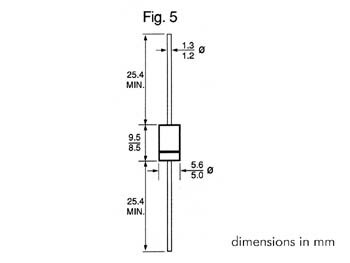 SCHOTTKY DIODE 3A - 40V (1N5822)