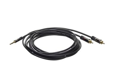 Audio aansluitkabel 3.5 mm naar 2 x RCA - 1.5 m (ACTAC3605)