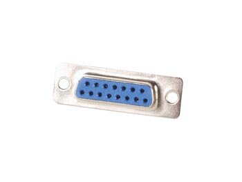 VROUWELIJKE 15P SUB-D CONNECTOR - CHASSISMONTAGE (CC006)