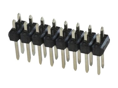 16-PINS DUBBELE PINHEADER (CC062)