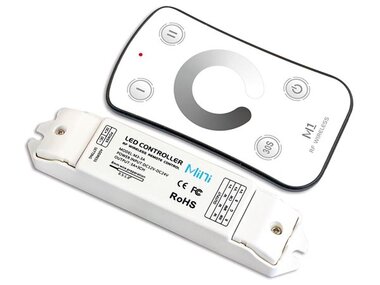 LED-DIMMER - 1 KANAAL - MET RF-AFSTANDSBEDIENING (CHLSC13)