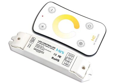 KLEURTEMPERATUUR LED-DIMMER - MET RF-AFSTANDSBEDIENING (CHLSC14)