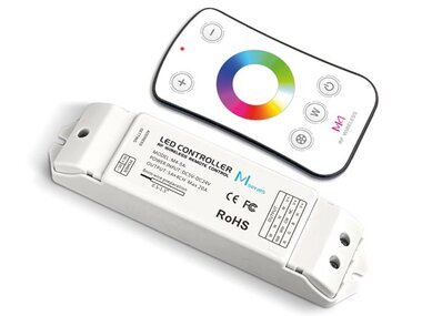 RGBW LED-CONTROLLER - MET RF-AFSTANDSBEDIENING (CHLSC16)