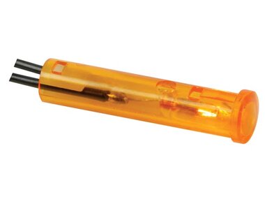 RONDE 7mm SIGNAALLAMP 220V ORANJE (CRAF220A)