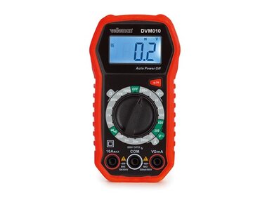 Compacte robuuste digitale multimeter - CAT III - 600 V - 5 functies (DVM010)