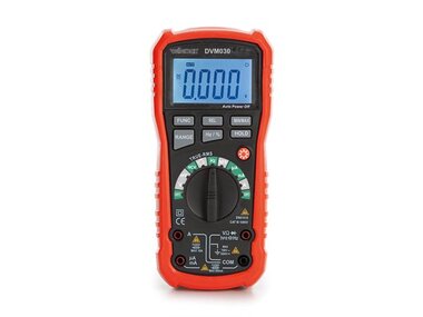 Auto-range robuuste true RMS digitale multimeter - CAT III - 1000 V - 8 functies (DVM030)