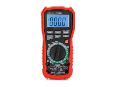 Industriële robuuste true RMS digitale multimeter - CAT III - 1000 V / CAT IV - 600 V - 11 functies (DVM040)