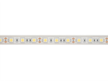 FLEXIBELE LEDSTRIP - WIT 6500K - 60 LEDs/m - 5 m - 12 V - IP68 - CRI90 (E12W230W65)