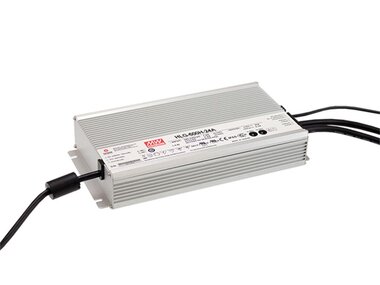 SCHAKELENDE VOEDING - 1 UITGANG - 600 W - 24 V (HLG-600H-24A)