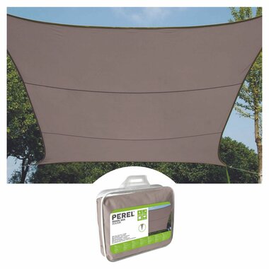 ZONNEZEIL - VIERKANT - 3.6 x 3.6 m - KLEUR: TAUPE (GSS4360TA)