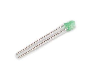 STANDAARD LED 3mm GROEN DIFFUUS (L-7104LGD)