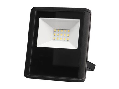 LED-SCHIJNWERPER VOOR BUITENSHUIS - 10 W, NEUTRAALWIT - ZWART (LEDA7001NW-B)