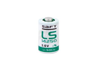 LITHIUM 3.6V/1200MAH SAFT 1/2AA (LS14250)