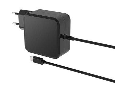 Snelle USB-oplader met GaN Fast Technology - 1 uitgang - USB-C-kabel - 100W (PSS6EUSB52)