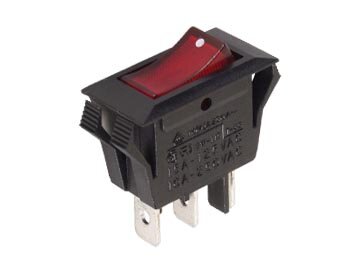 VERMOGEN ROCKERSCHAKELAAR 10A-250V SPDT ON-ON (R902B)