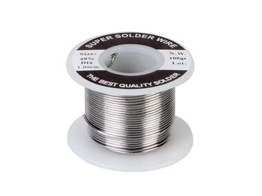 SOLDEER Sn 60% Pb 40% - 1 mm 100 g (SOLD100G)